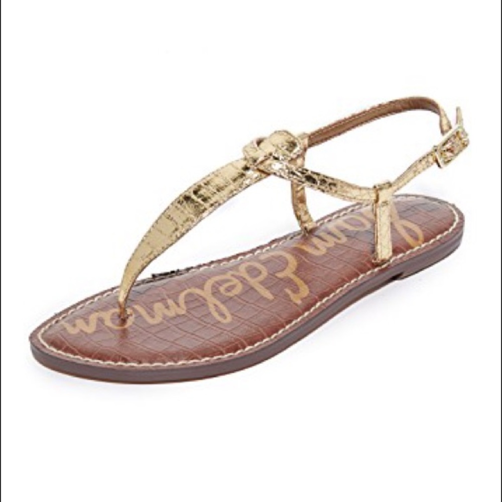 Sam Edelman Gigi Sandal in Gold